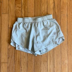 Blue/Green New Balence Sport Shorts